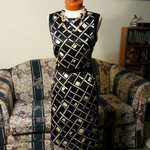 Ice 100% Silk, size 8, Sleevless Dress.